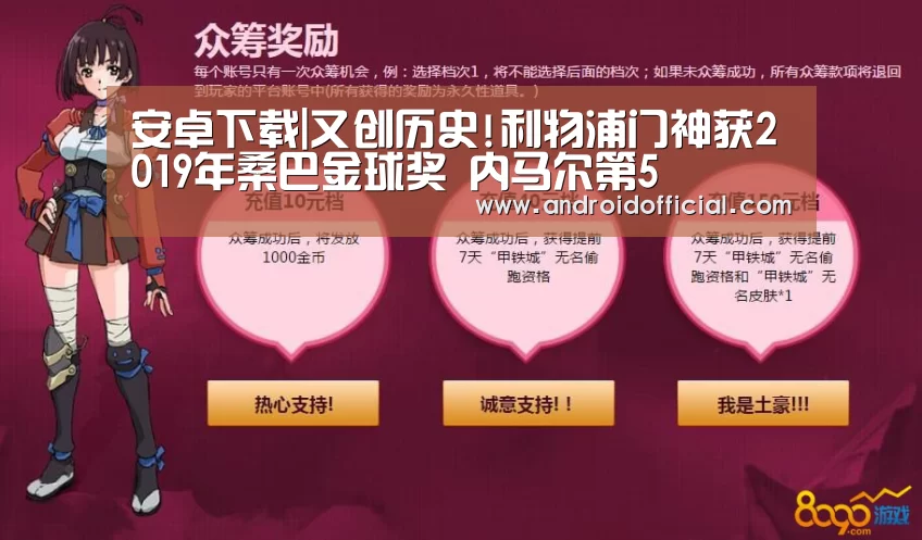 安卓下载|又创历史!利物浦门神获2019年桑巴金球奖 内马尔